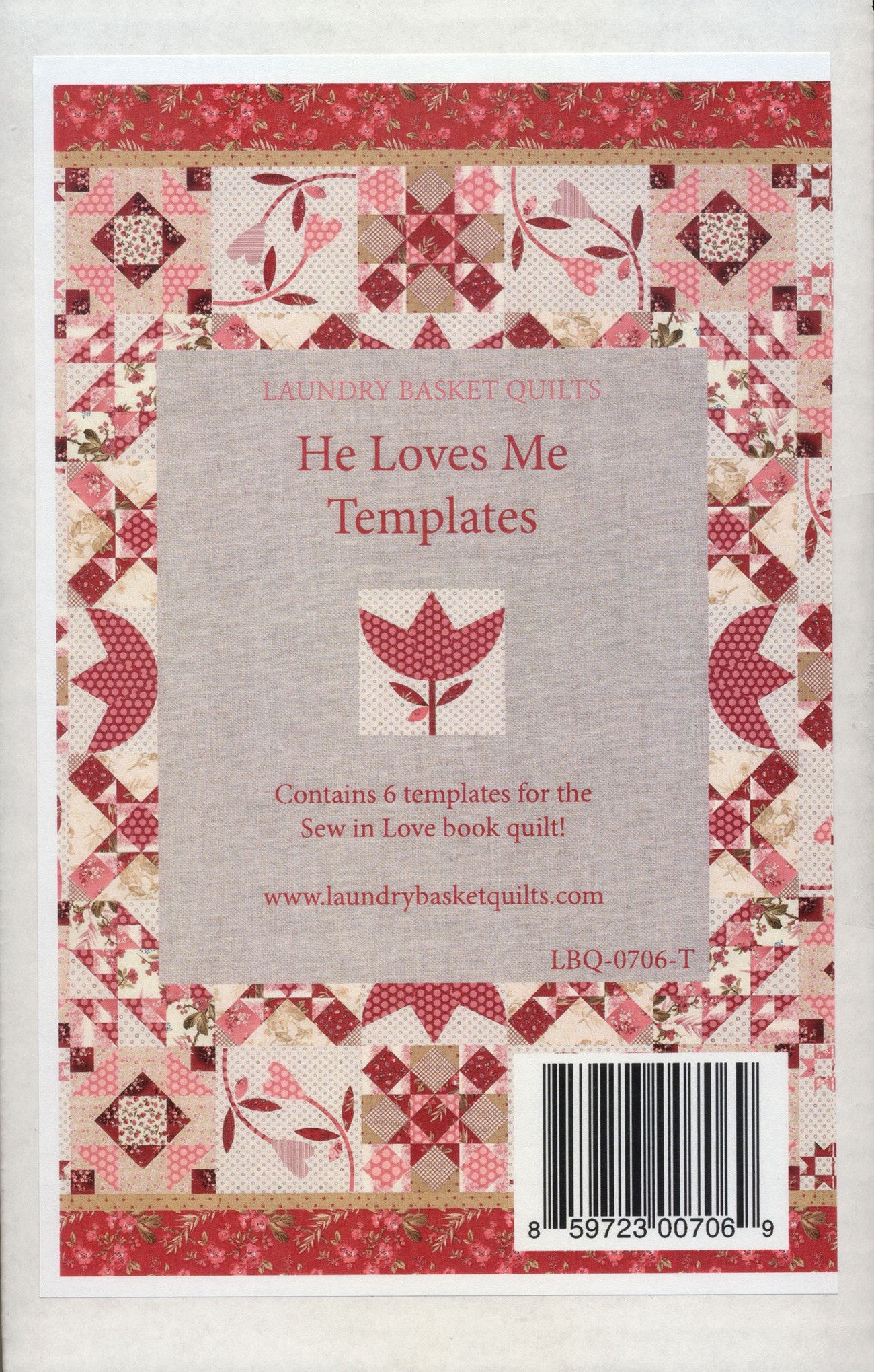 Template - Sew In Love, He Loves Me