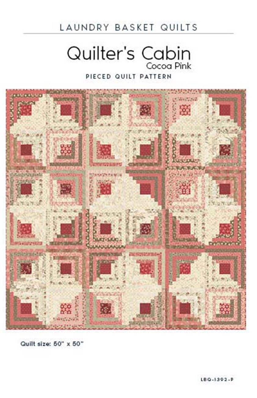 Quilter's Cabin - Cocoa Pink