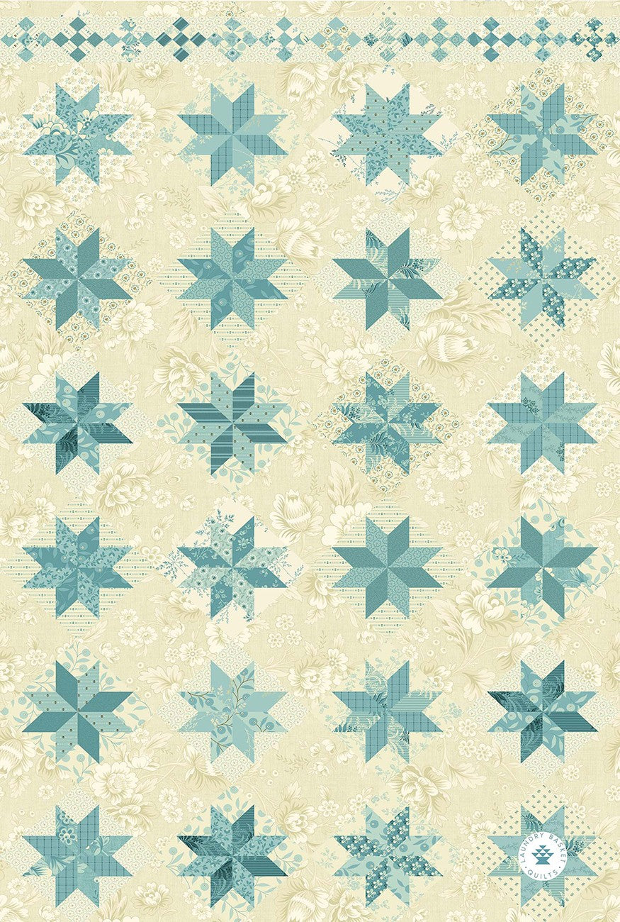 Kitchen Towel - Blue Bird Star