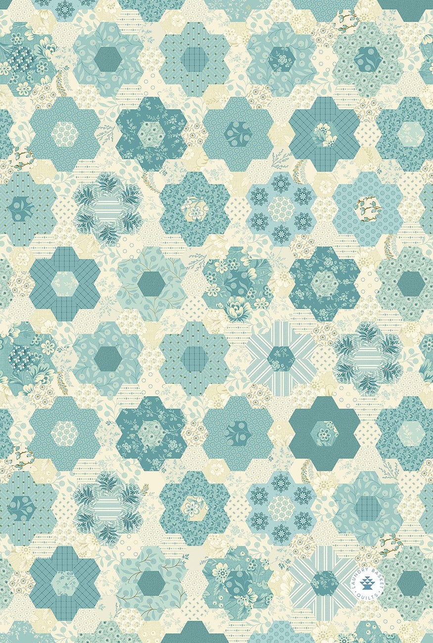 Kitchen Towel - Blue Bird Garden