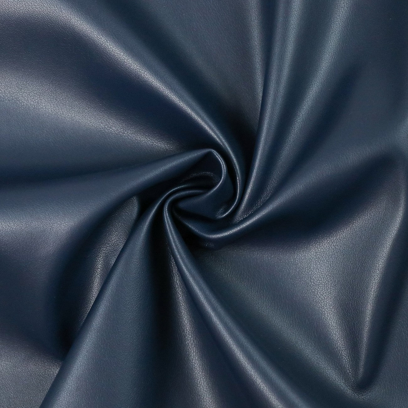 Navy Lite Faux Leather 5 Yards