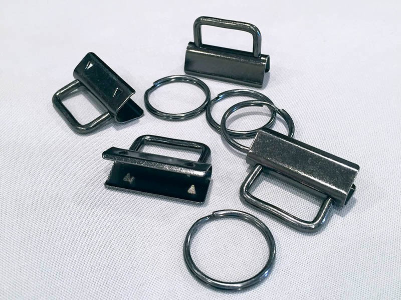Key Fob Hardware - Dark Slate