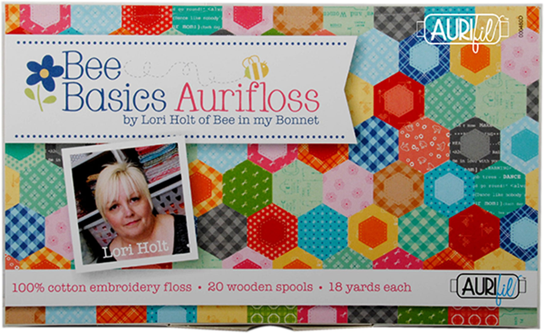 Bee Backgrounds, Bee Backings & Borders, Bee Basics Coll by Bee Basics Aurifloss