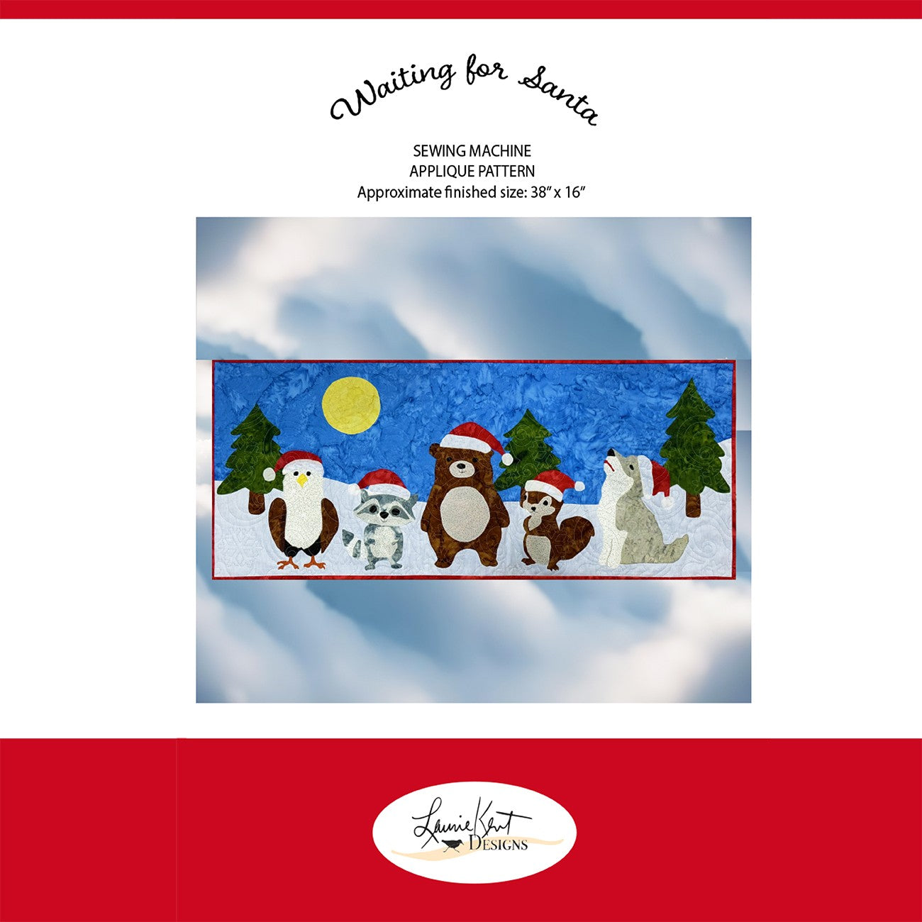 Waiting for Santa Sewing Applique Quilt Pattern