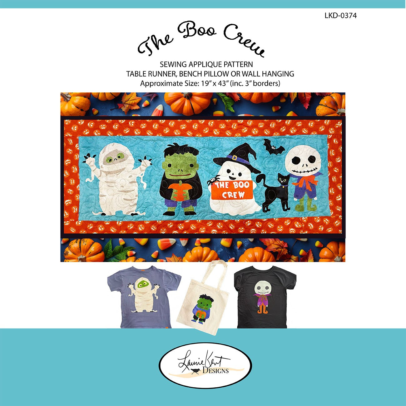 The Boo Crew Appliqué Pattern