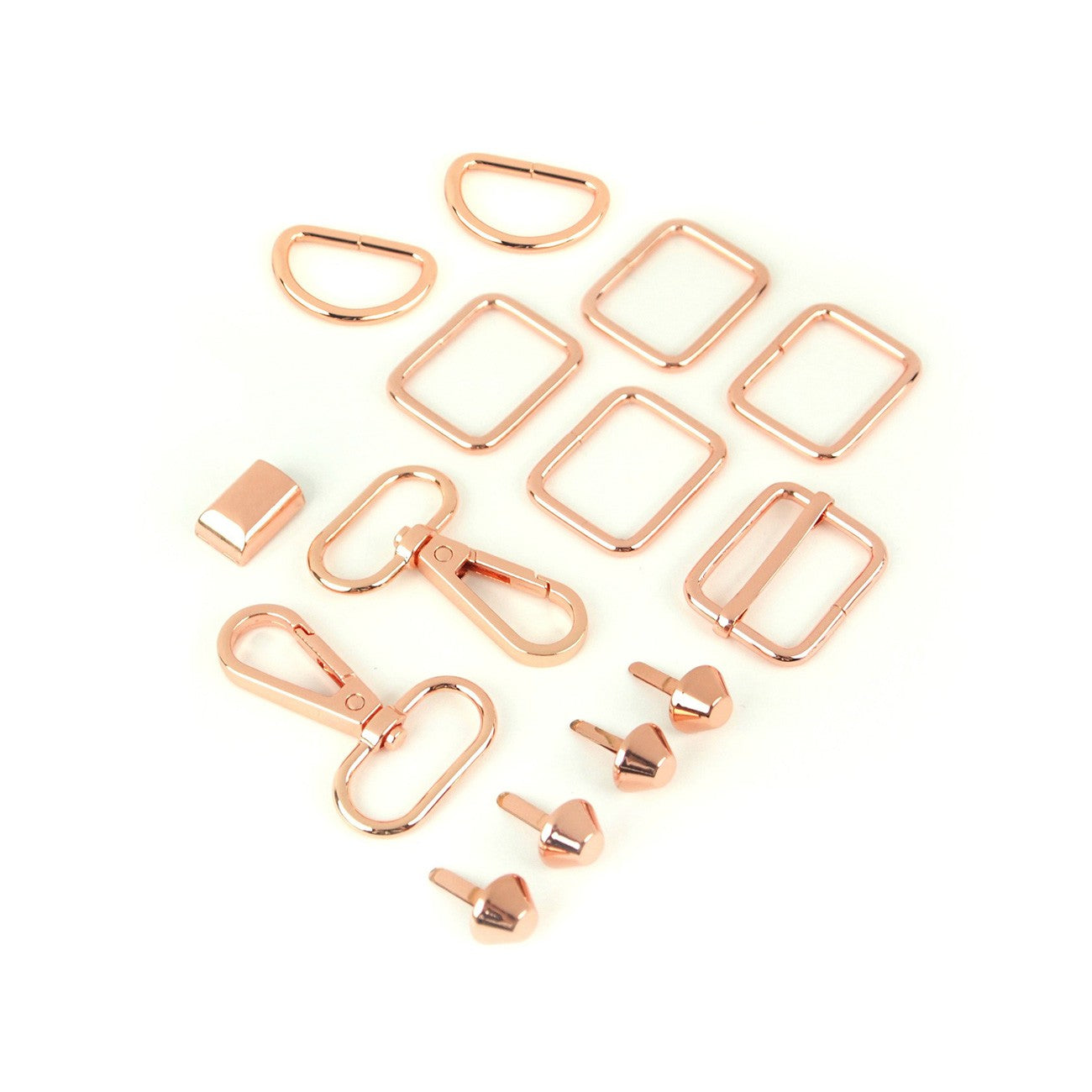 Daphne Handbag Hardware Kit Rose Gold