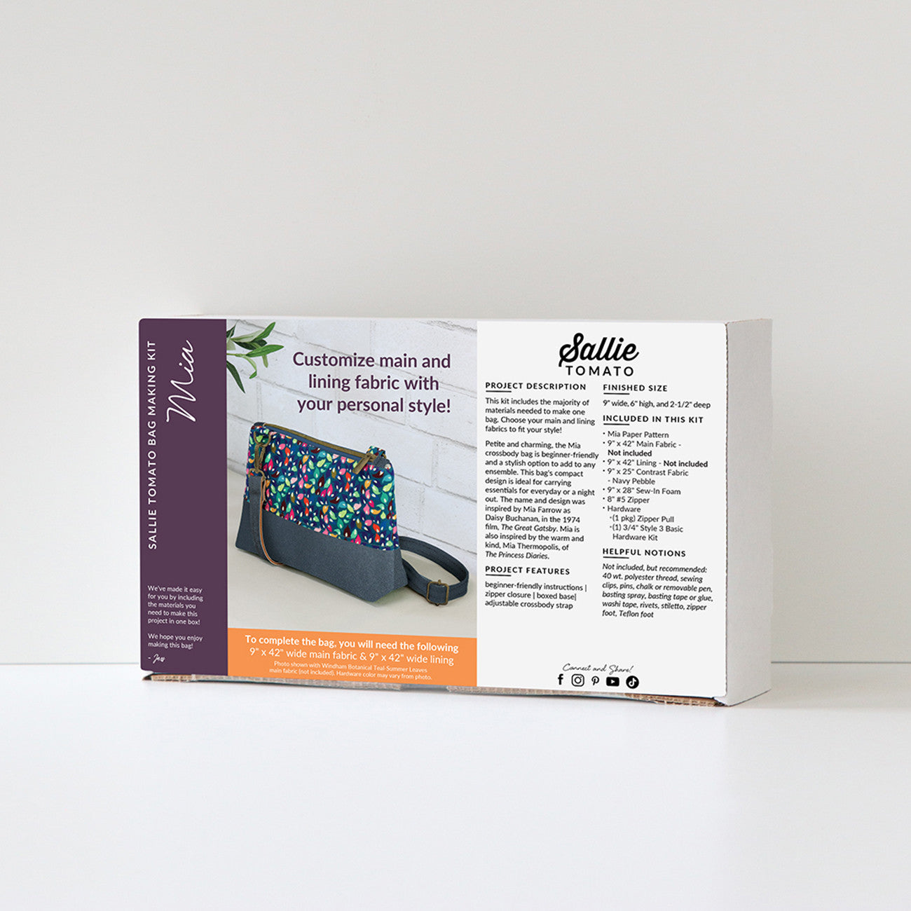 Mia Botanical Bliss Kit - Supplies Only