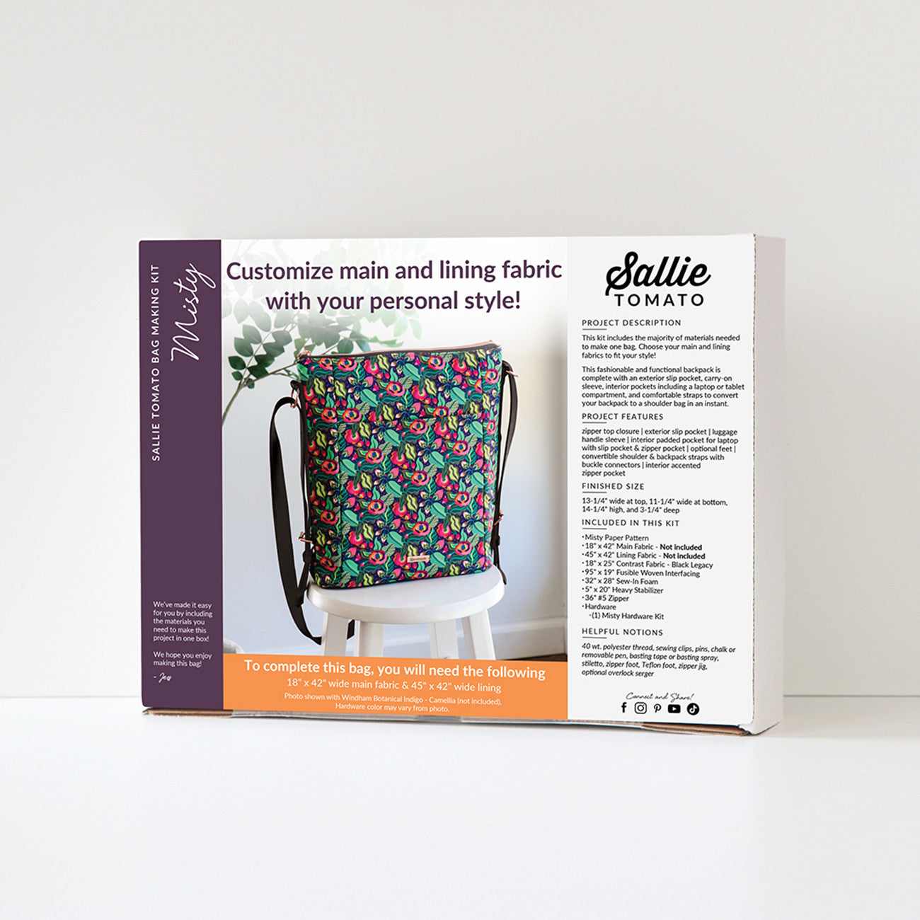 Misty Botanical Bliss Kit - Supplies Only