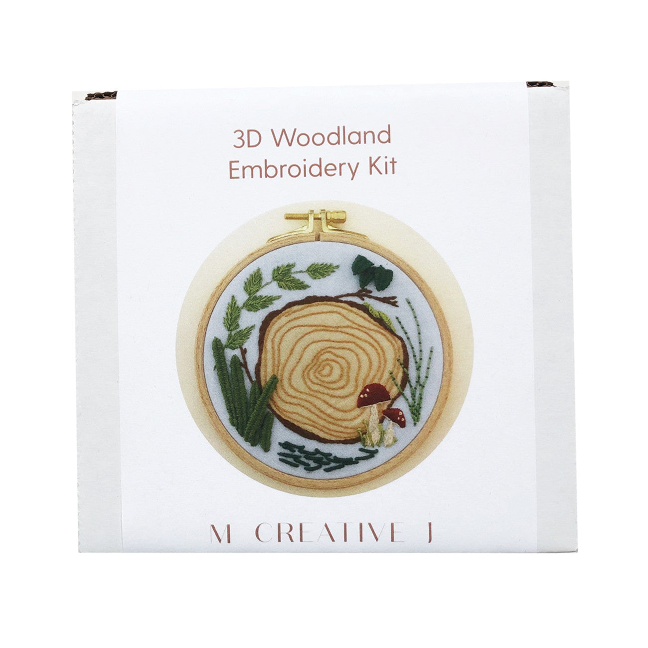 3D Woodland Embroidery Kit