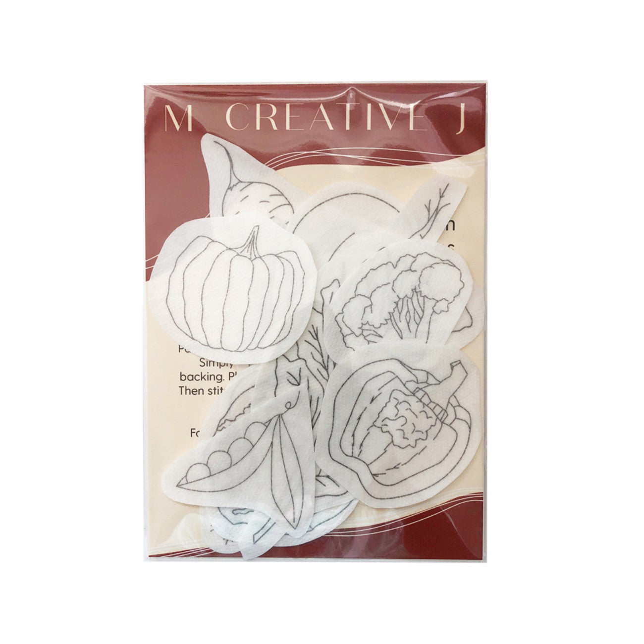Vegetables Stick & Stitch