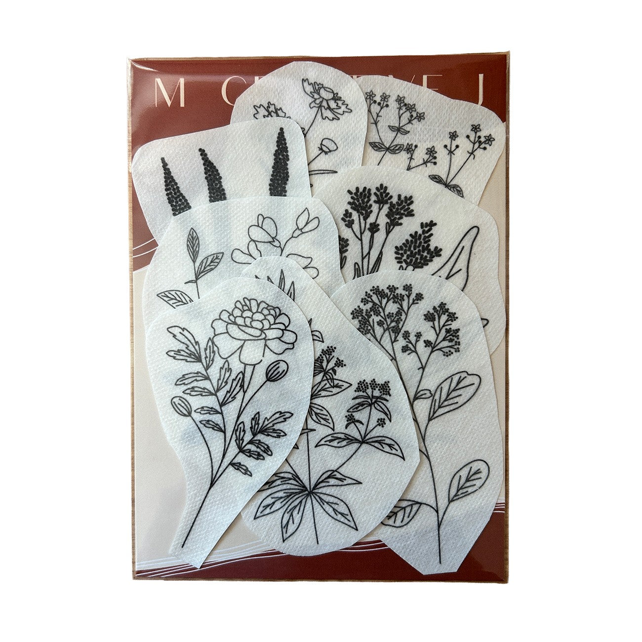 Natural Dye Plants Stick & Stitch