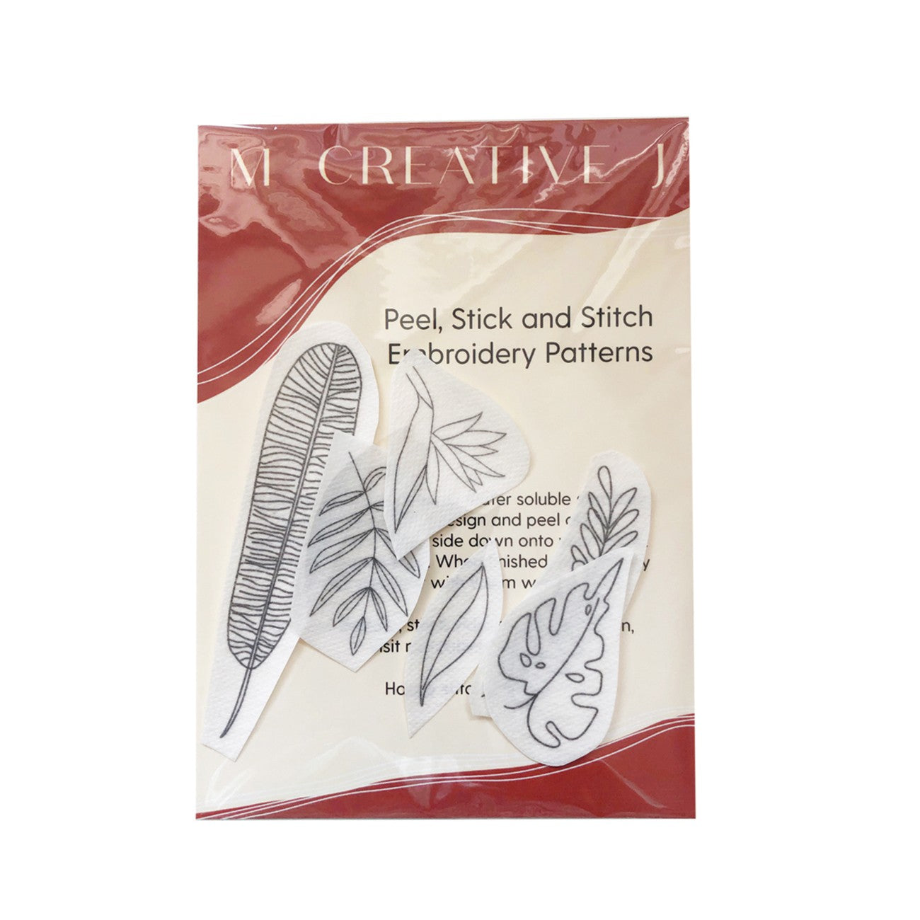 Tropical Plants Stick & Stitch