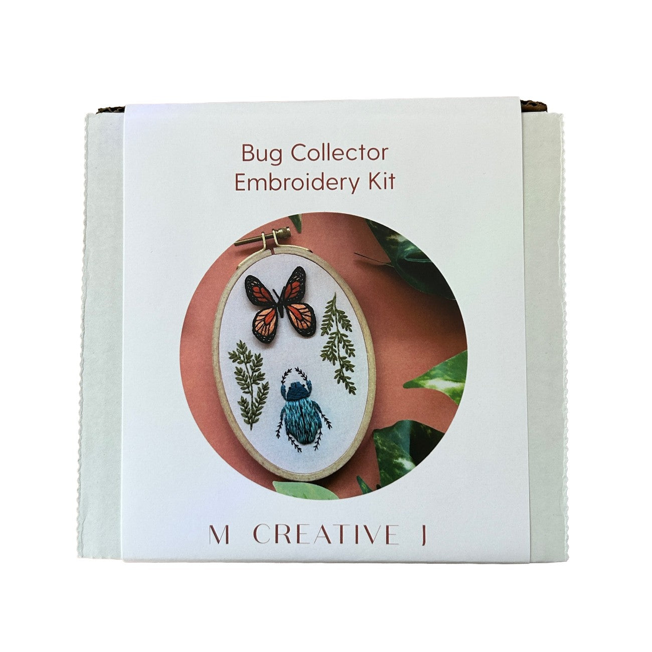 Bug Collector Embroidery Kit
