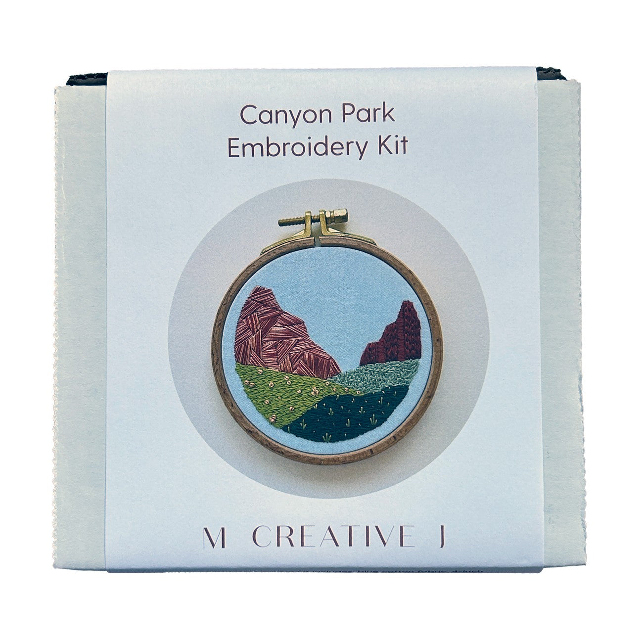 Canyon Park Embroidery Kit