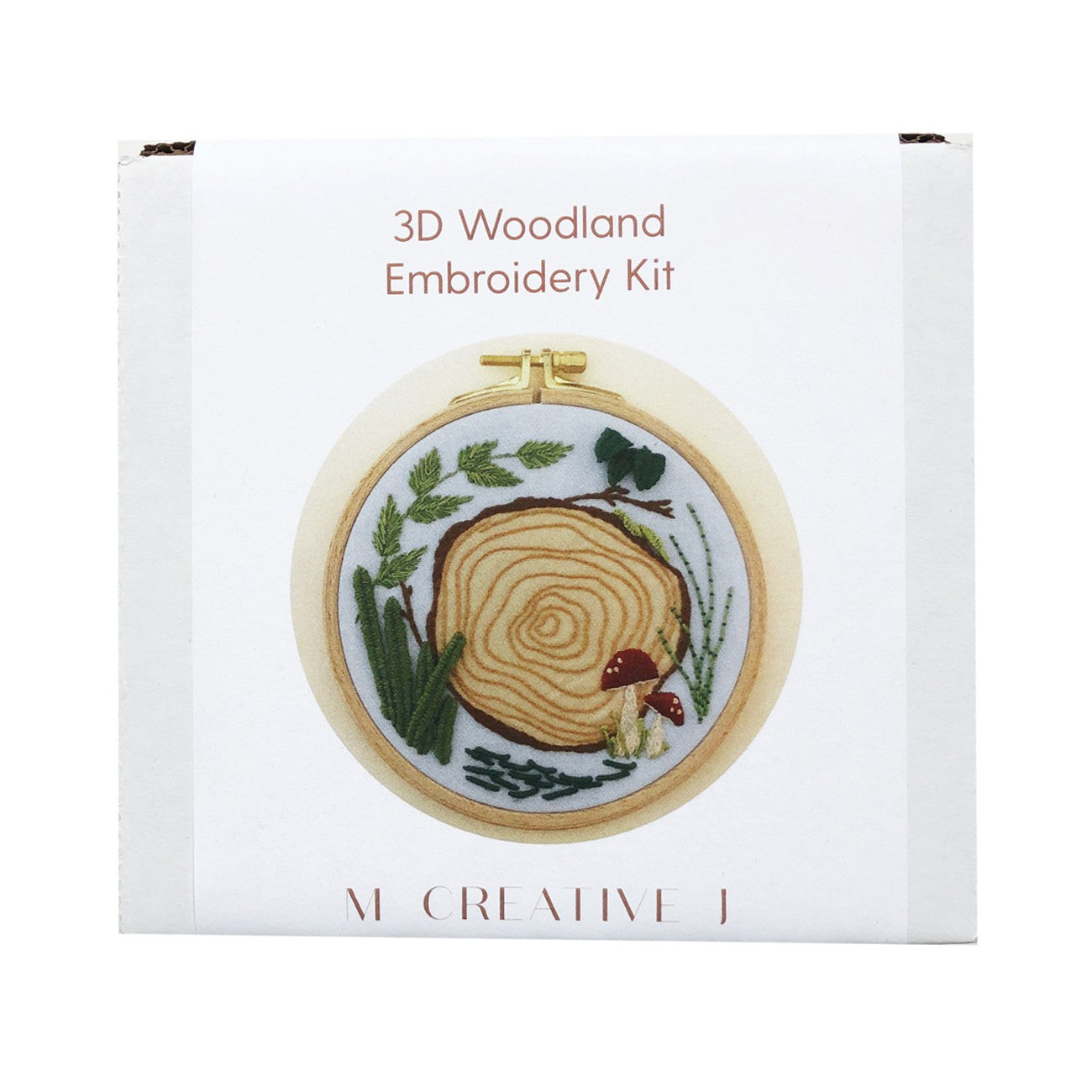 Woodland Snail Embroidery Kit