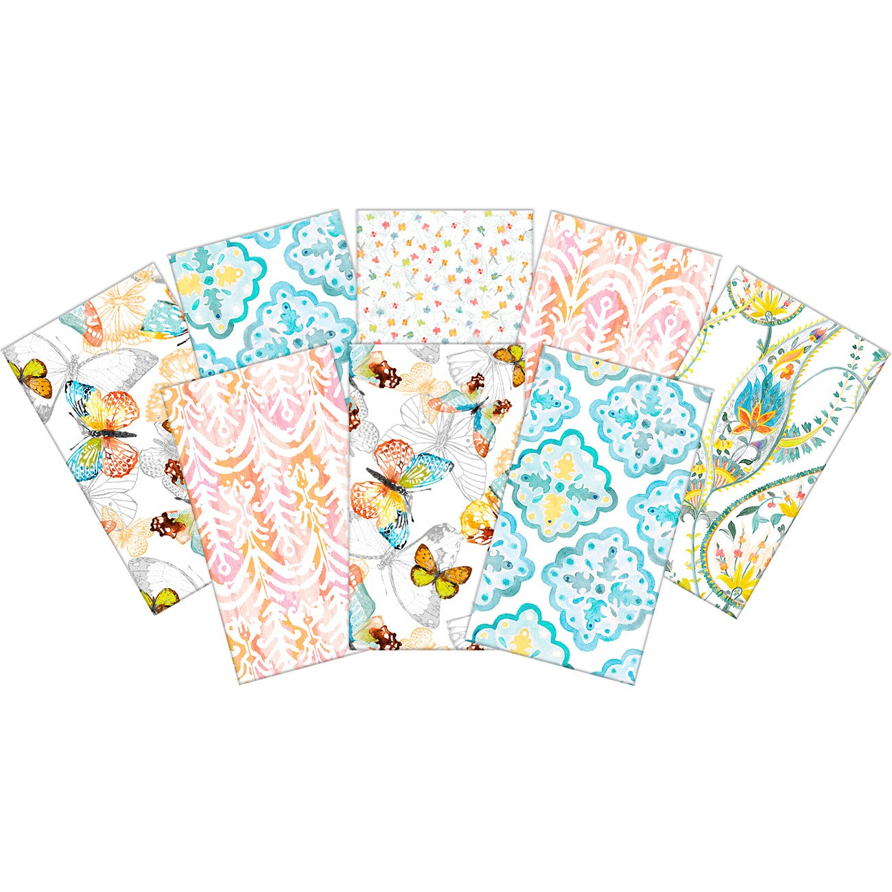 8Pc Fat Eigths Assorted
(8) 9X21 (3 Designs Repeated)