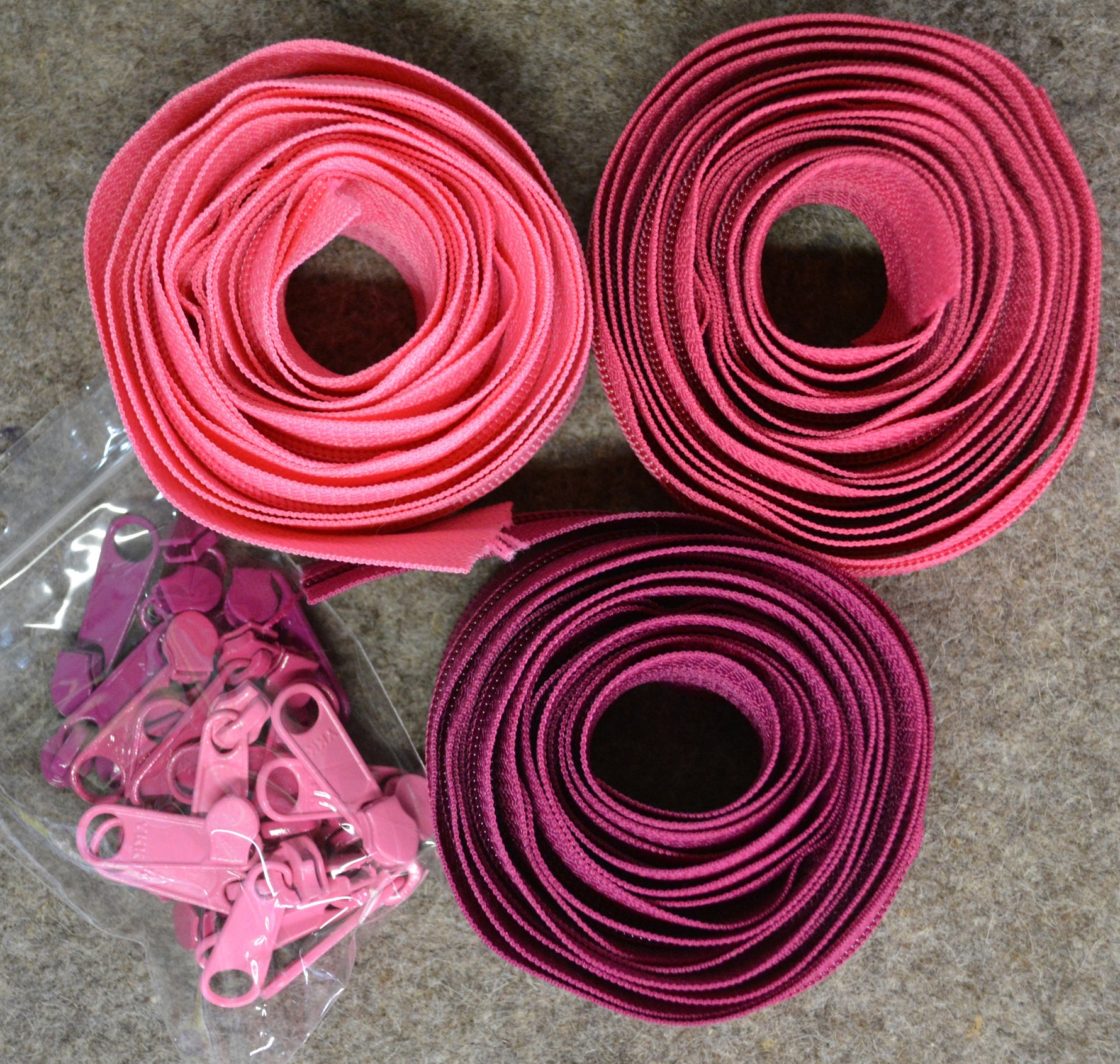 Zipper Trio Be Mine