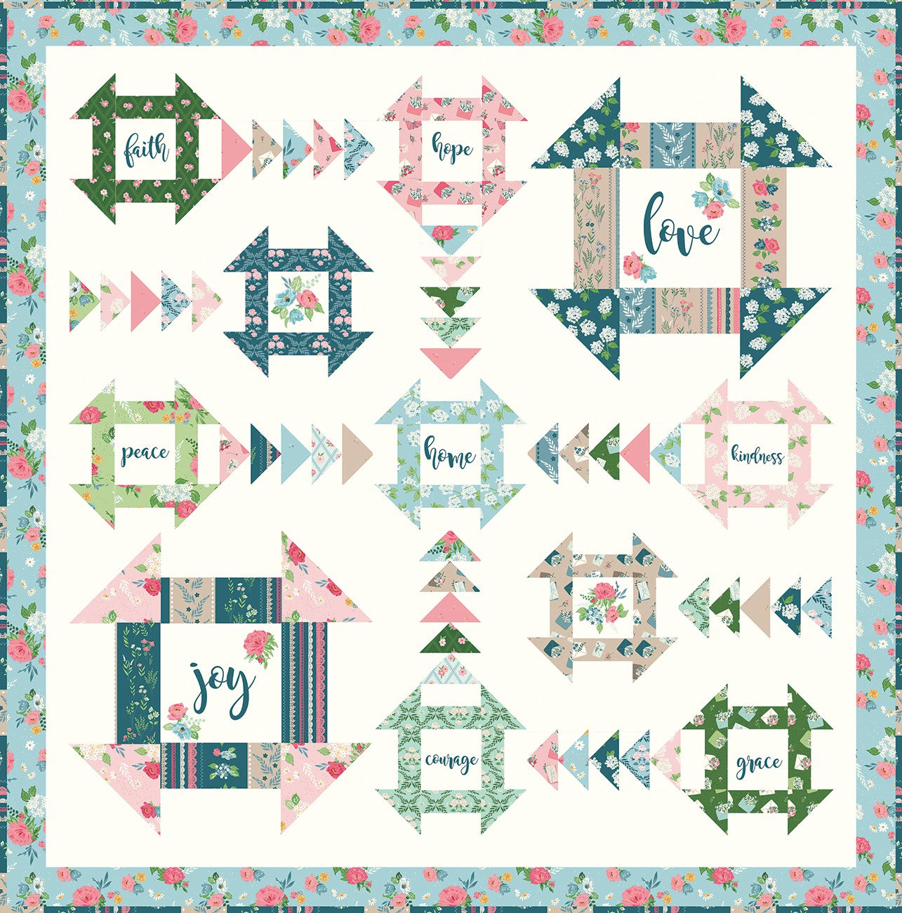 Machine Embroidery With Love Quilt Companion