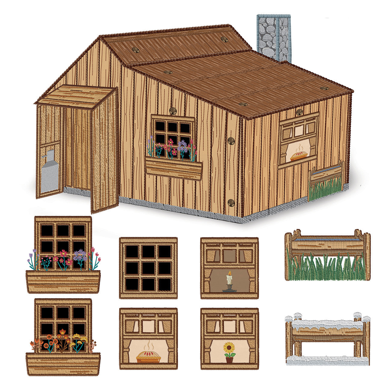 Modern Prairie Homestead #2 - House