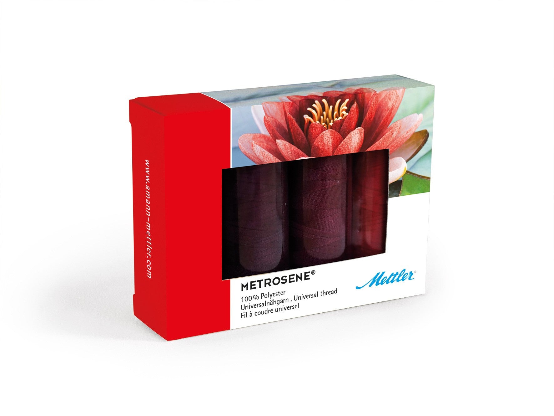 Metrosene Thread Set 4 Spools Red