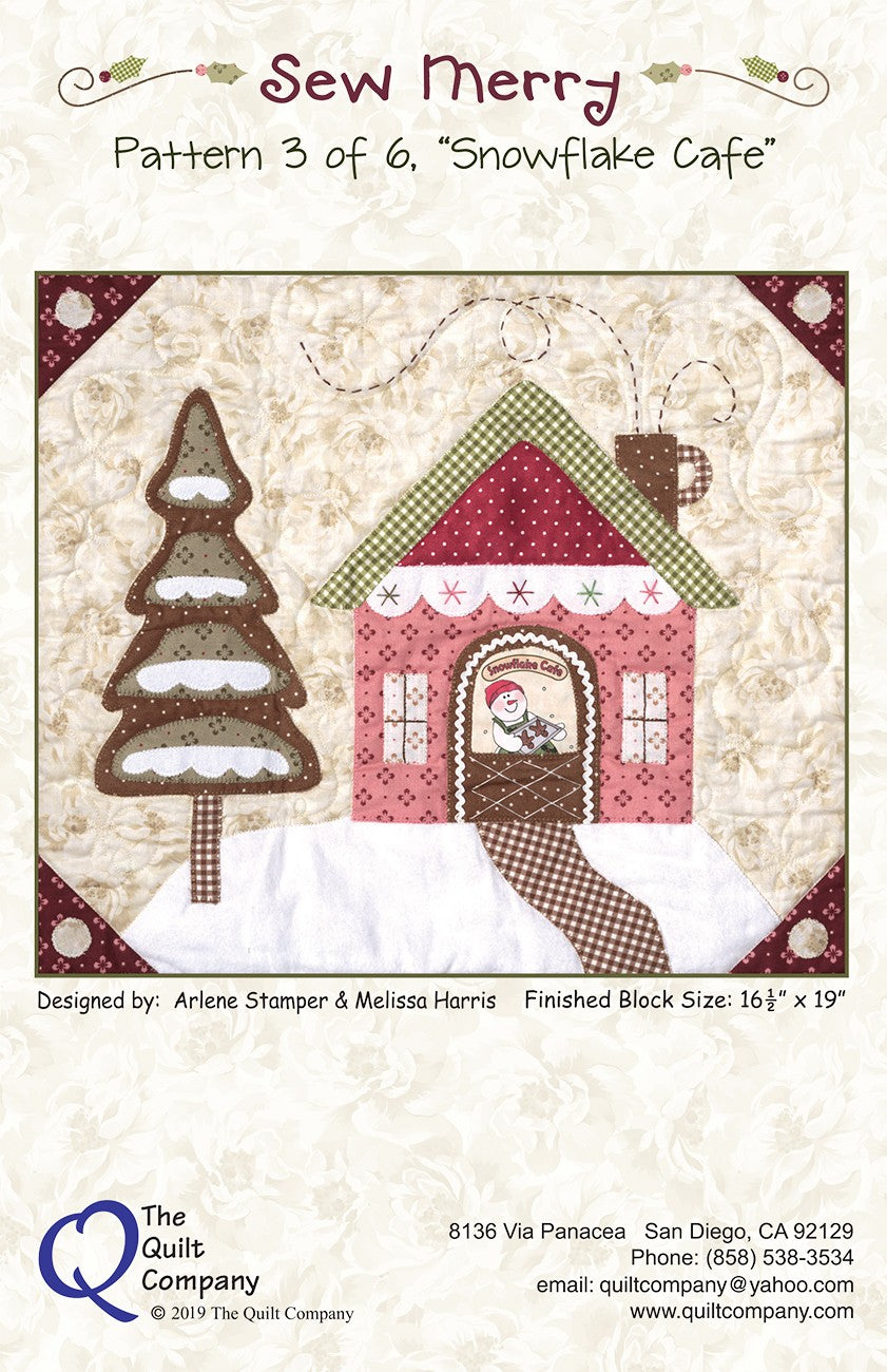 Snowflake Cafe Pattern 3