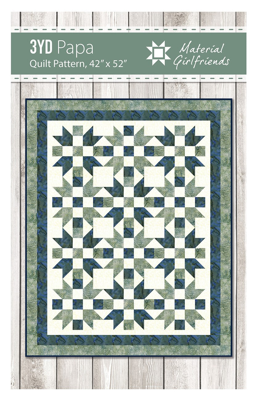3yd Papa Quilt Pattern