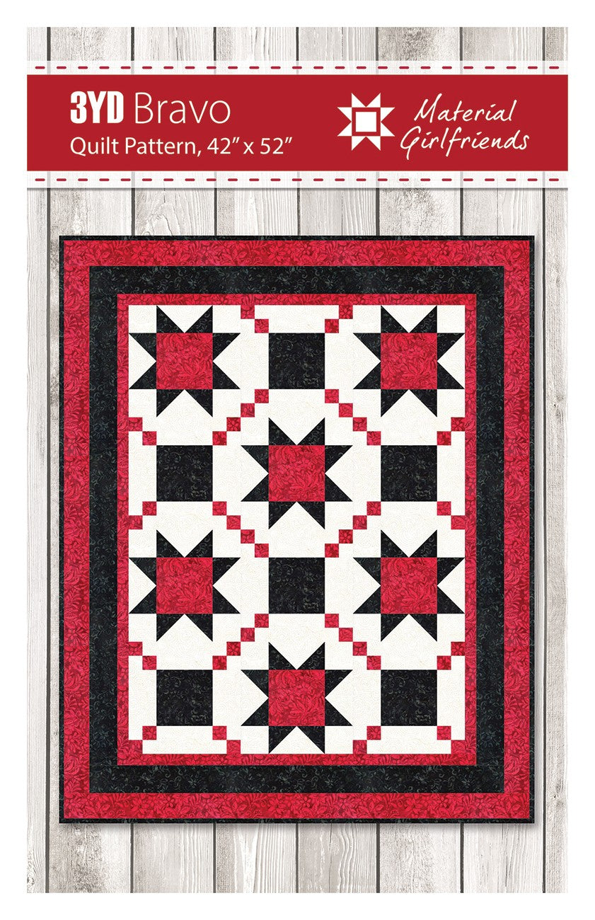 3yd Bravo Quilt Pattern