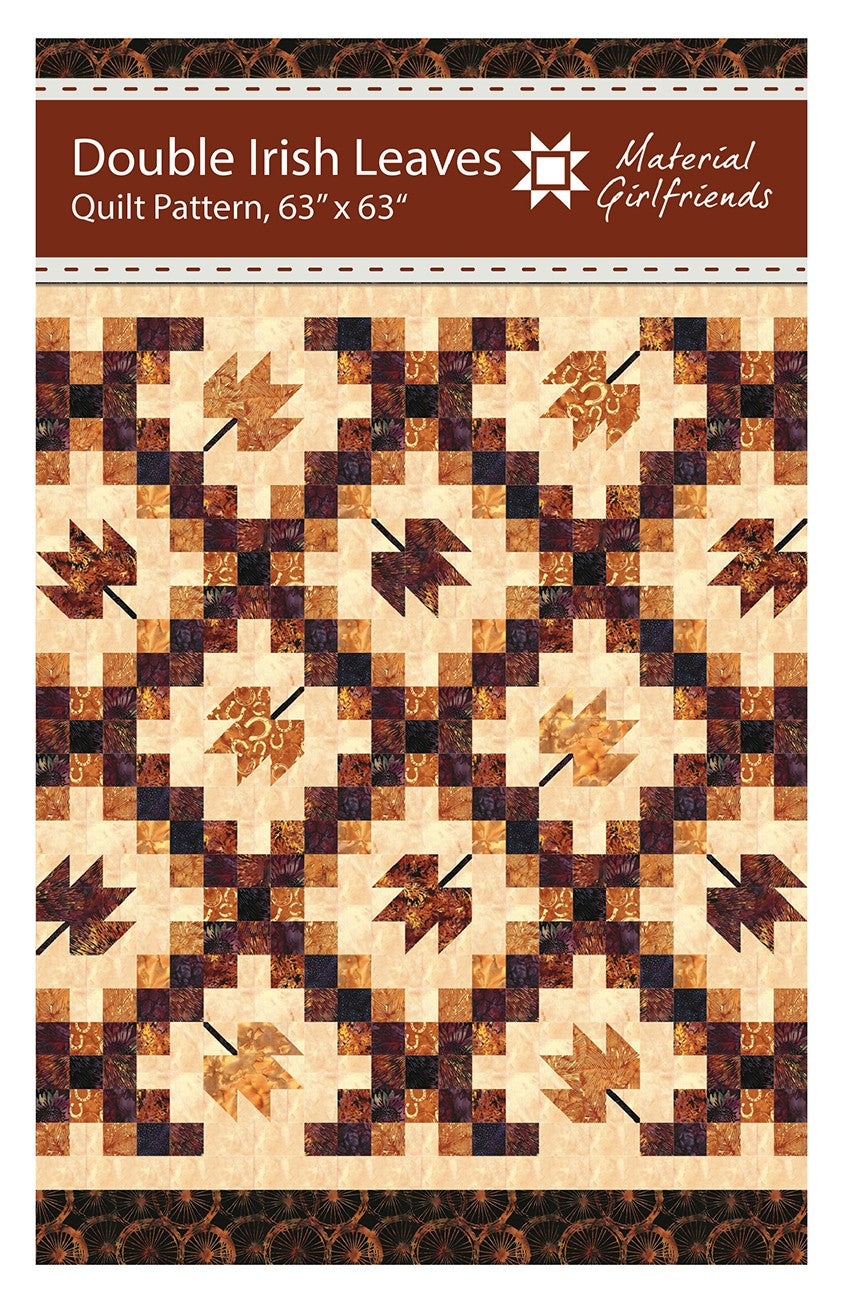 Double Irish Leaves Quilt Pattern