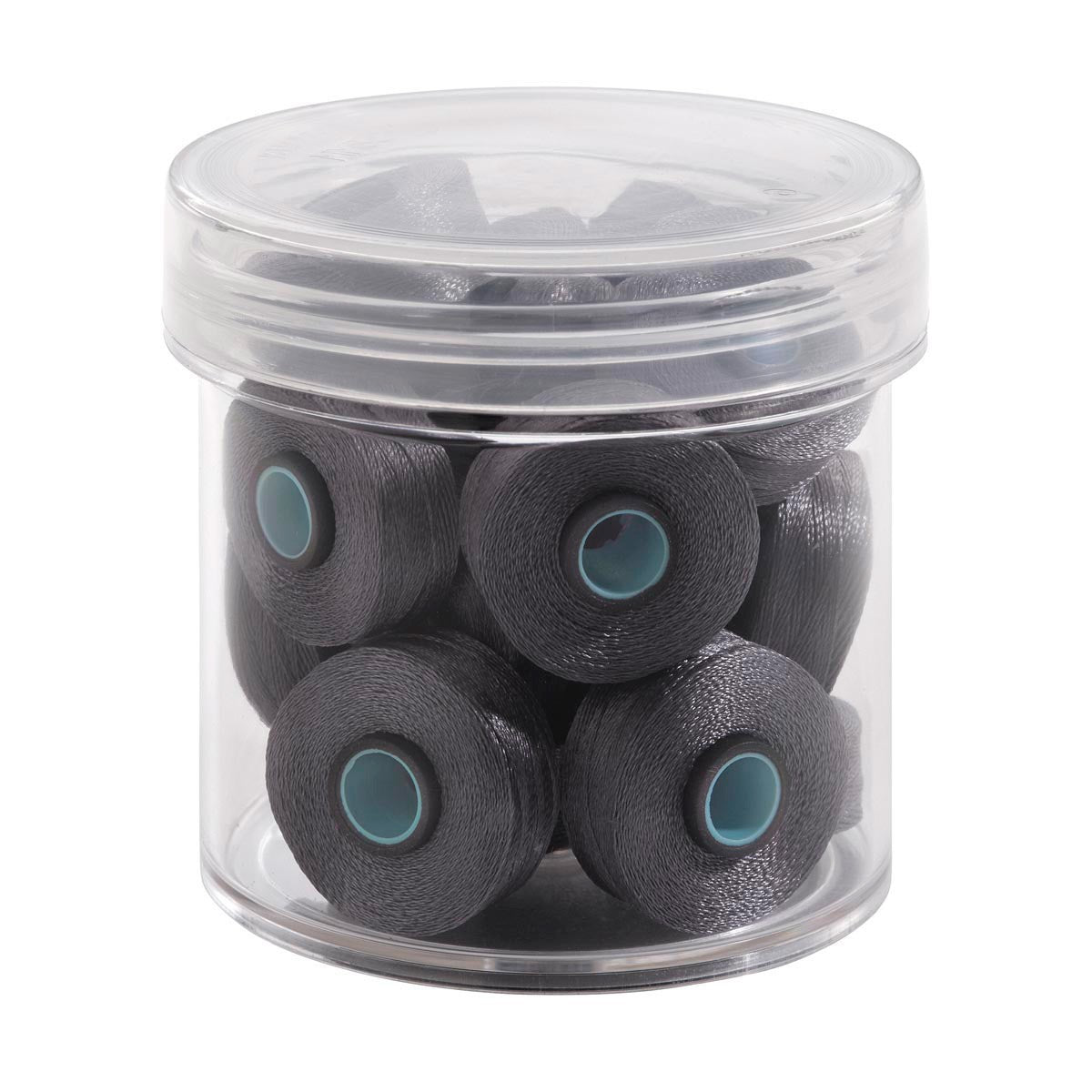 Magna-Glide Delights Style L 72yd Pre-wound Bobbins Titanium 20 Per Jar