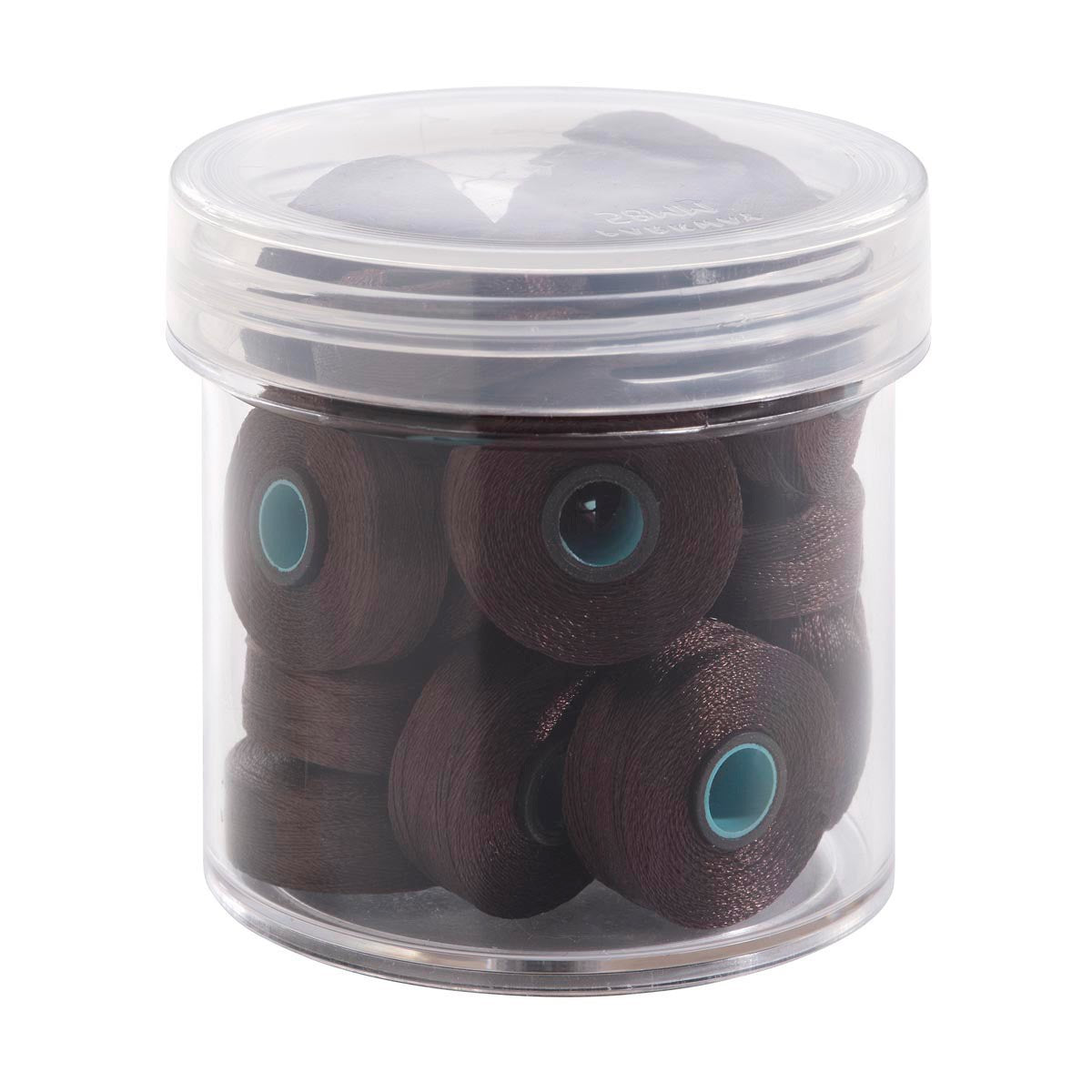 Magna-Glide Delights Style L 72yd Pre-wound Bobbins Dark Brown 20 Per Jar