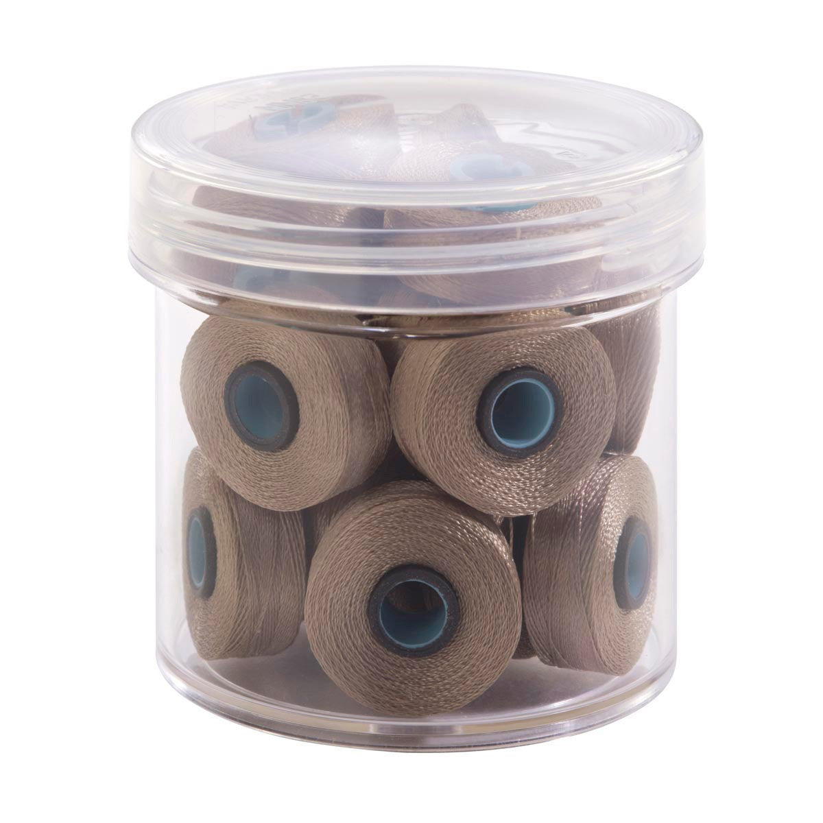 Magna-Glide Delights Style L 72yd Pre-wound Bobbins Light Tan 20 Per Jar