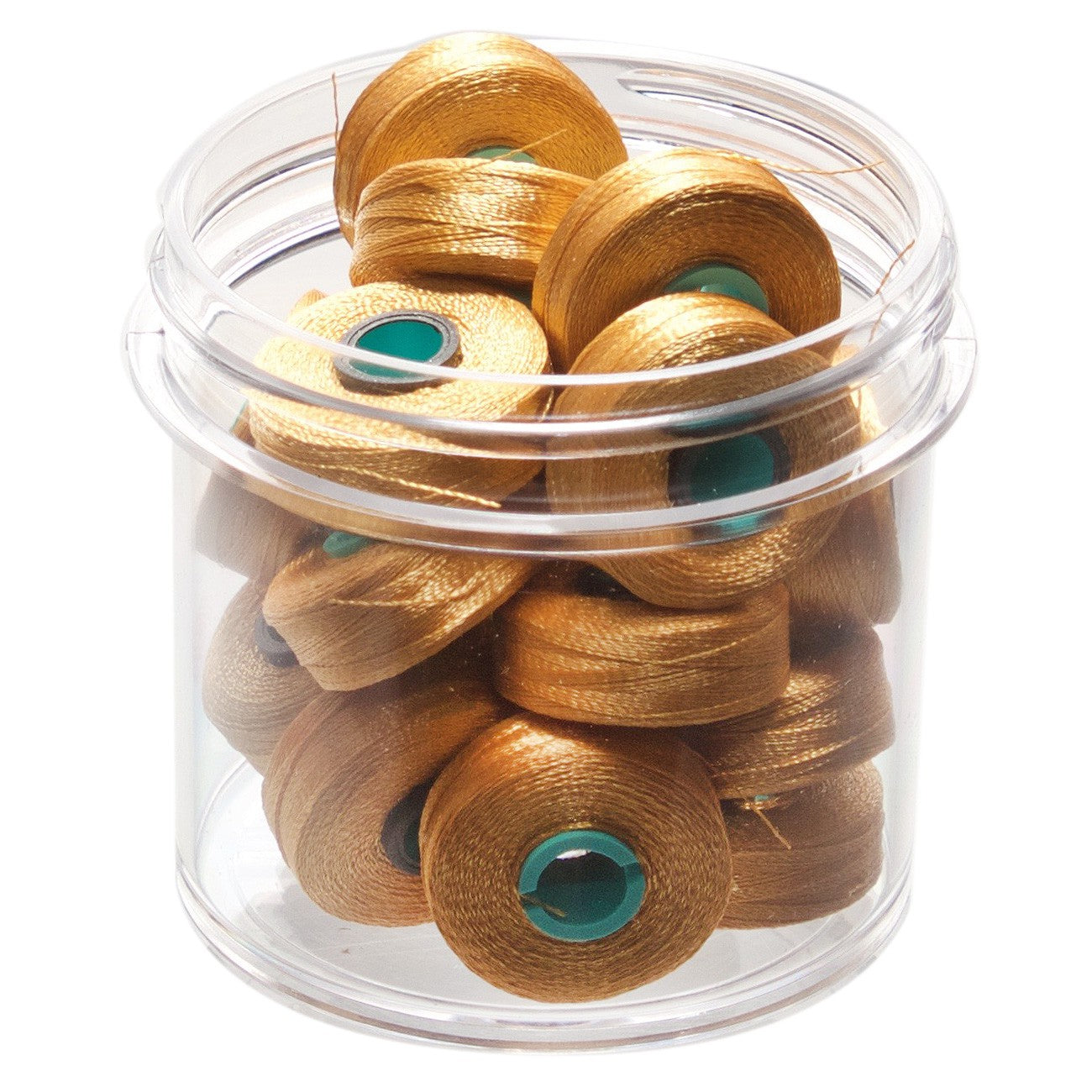 Magna-Glide Delights Style L 72yd Pre-wound Bobs Military Gold 20 Per Jar