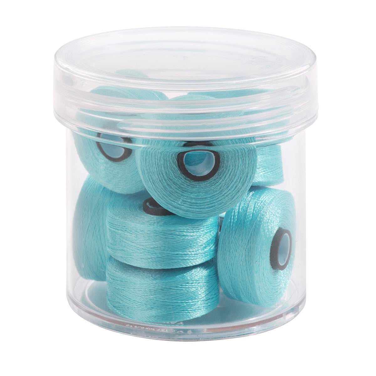 Magna-Glide Delights Style M 132yd Pre-wound Bobbins Light Turquoise 10 Jar