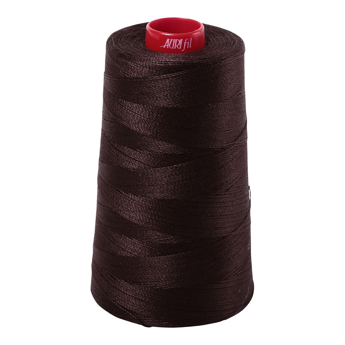 Mako Cotton Embroidery Thread 12wt 1931yds Very Dark Bark
