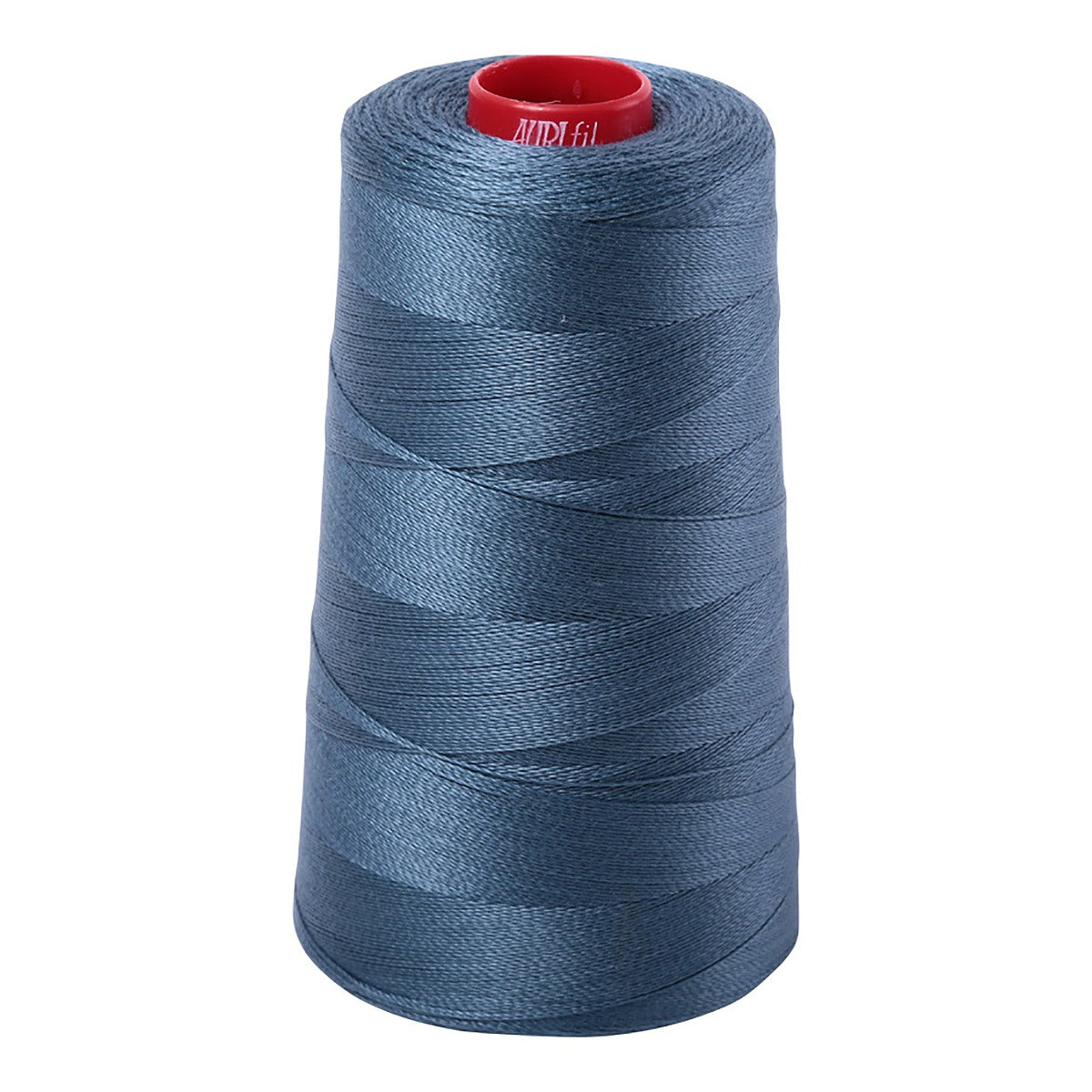 Mako Cotton Embroidery Thread 12wt 1931yds Medium Blue Grey