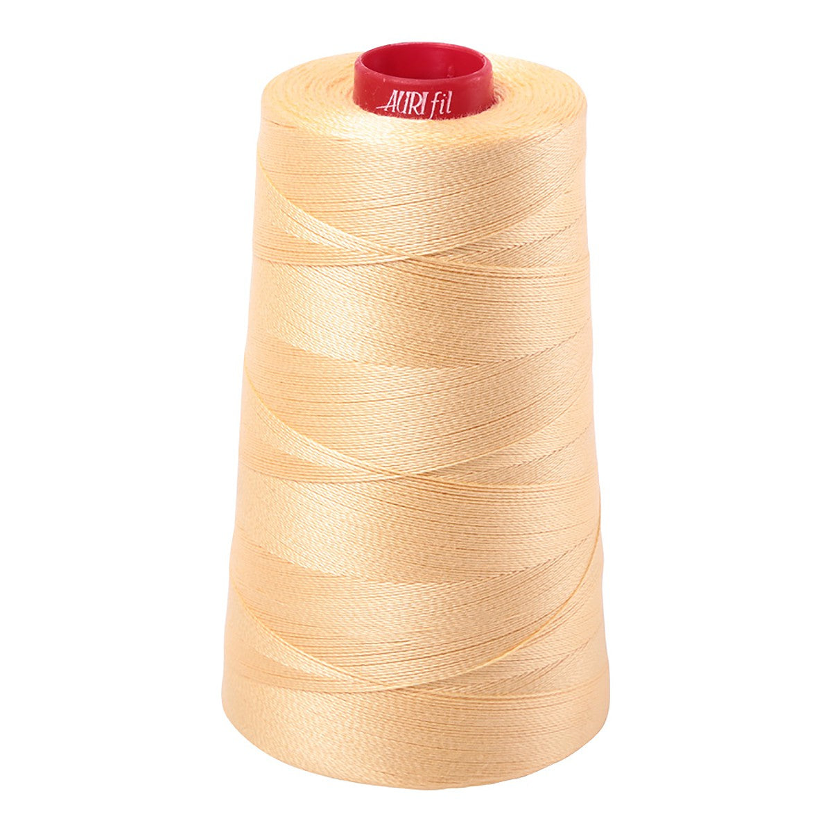Mako Cotton Embroidery Thread 12wt 1931yds Medium Butter