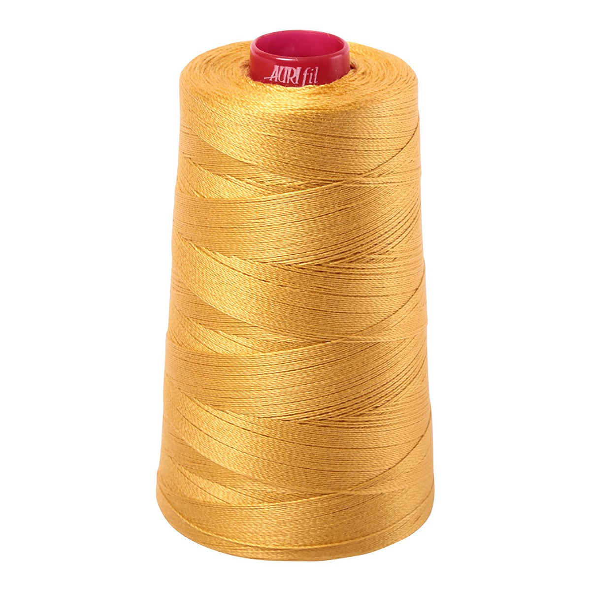 Mako Cotton Embroidery Thread Solid 12wt 1931yds Tarnished Gold
