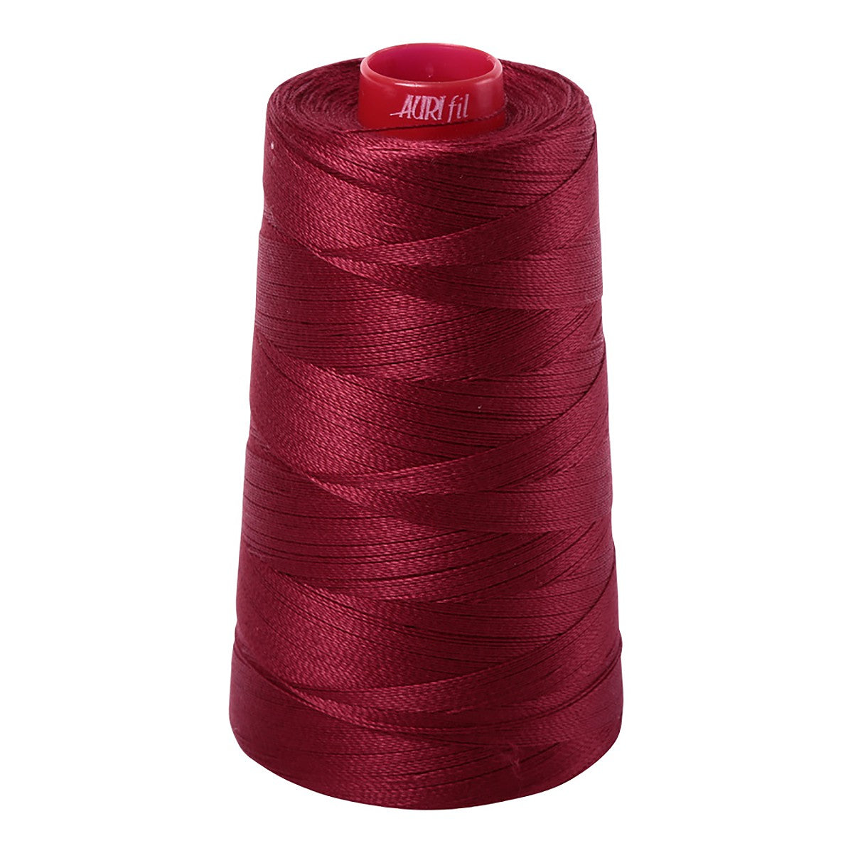 Mako Cotton Embroidery Thread 12wt 1931yds Dark Carmine Red
