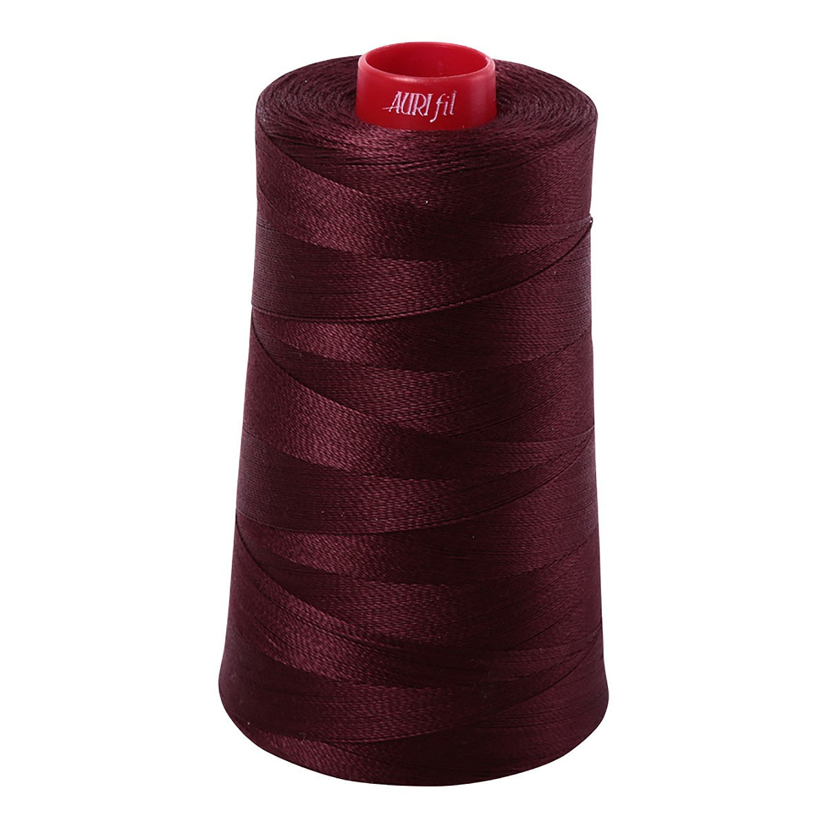 Mako Cotton Embroidery Thread 12wt 1931yds Dark Wine