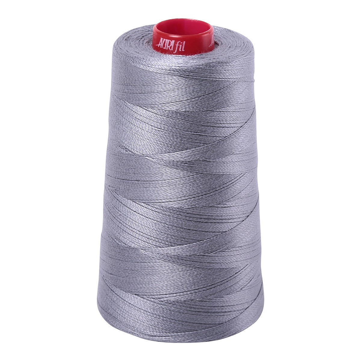 Mako Cotton Embroidery Thread 12wt 1931yds Grey