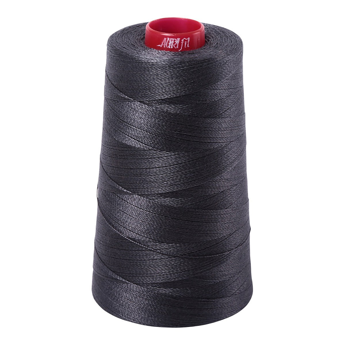 Mako Cotton Embroidery Thread Solid 12wt 1931yds Dark Pewter
