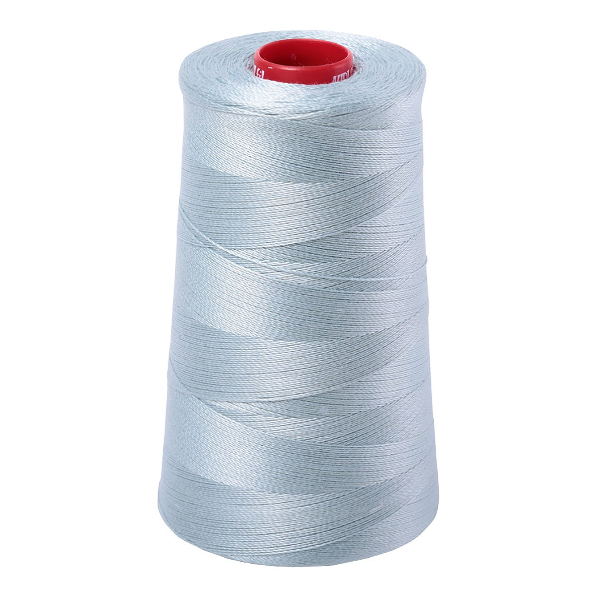 Mako Cotton Embroidery Thread 12wt 1931yds Bright Grey Blue