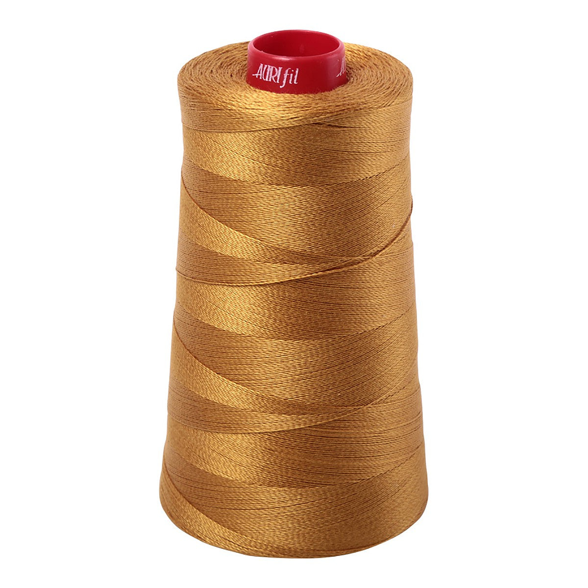 Mako Cotton Embroidery Thread 12wt 1931yds Brass