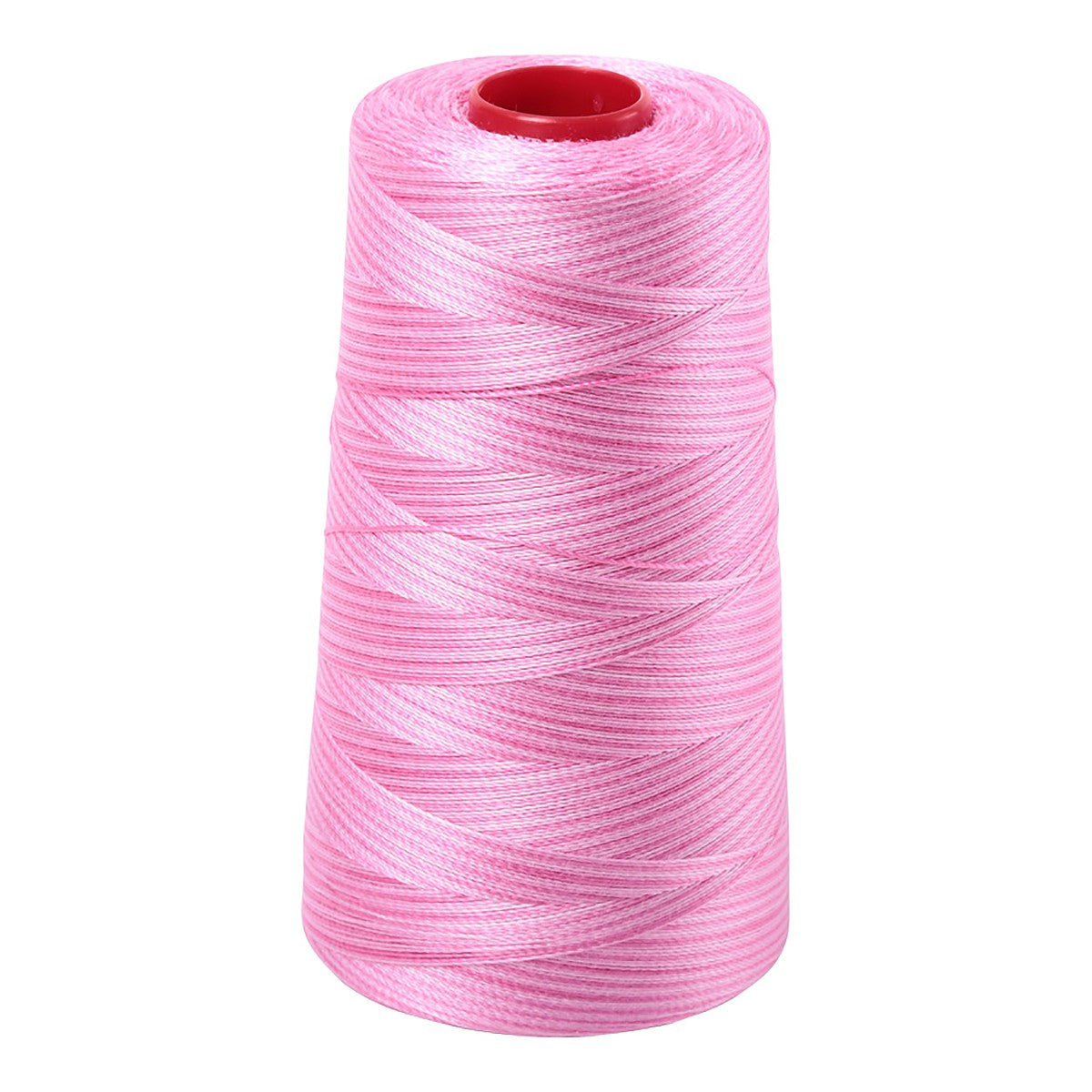 Mako Cotton Embroidery Thread 12wt 1931yd Variegated Bubblegum