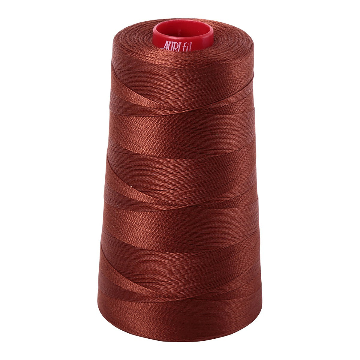 Mako Cotton Embroidery Thread 12wt 1931yds Copper Brown