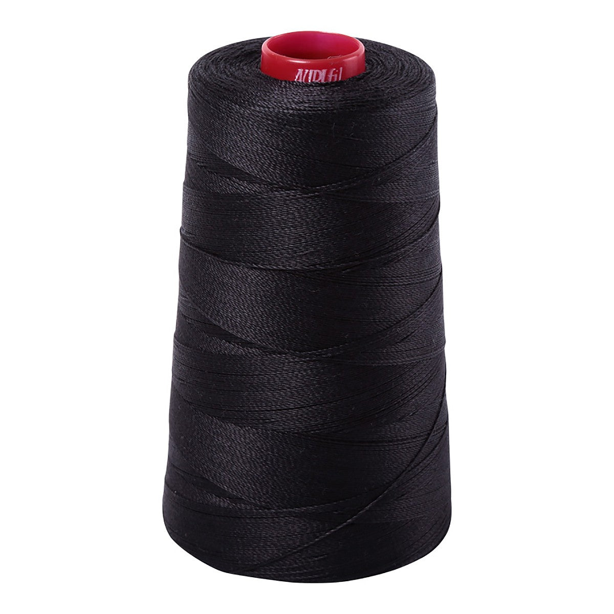 Mako Cotton Embroidery Thread 12wt 1931yds Very Dark Grey