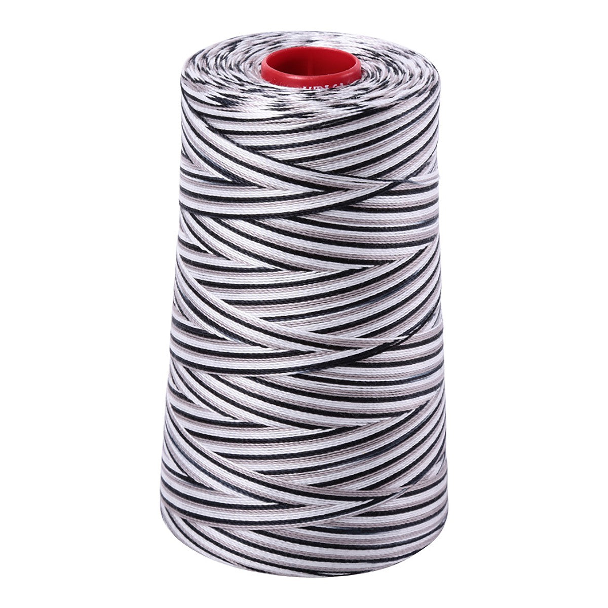 Mako Cotton Embroidery Thread 12wt 1931yd Variegated Licorice Twist