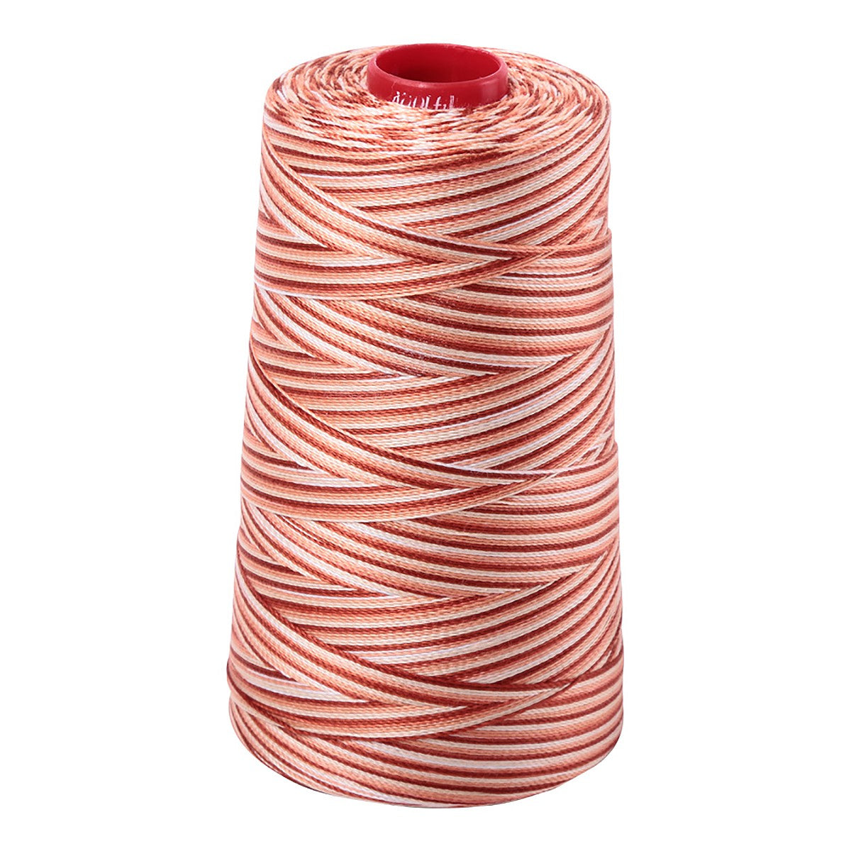 Mako Cotton Embroidery Thread 12wt 1931yd Variegated Cinnamon Sugar
