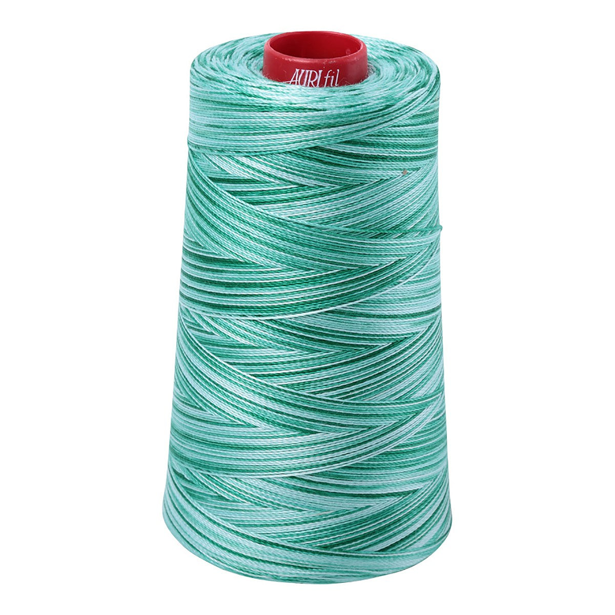 Mako Cotton Embroidery Thread 12wt 1931yd Variegated Crème de Menthe