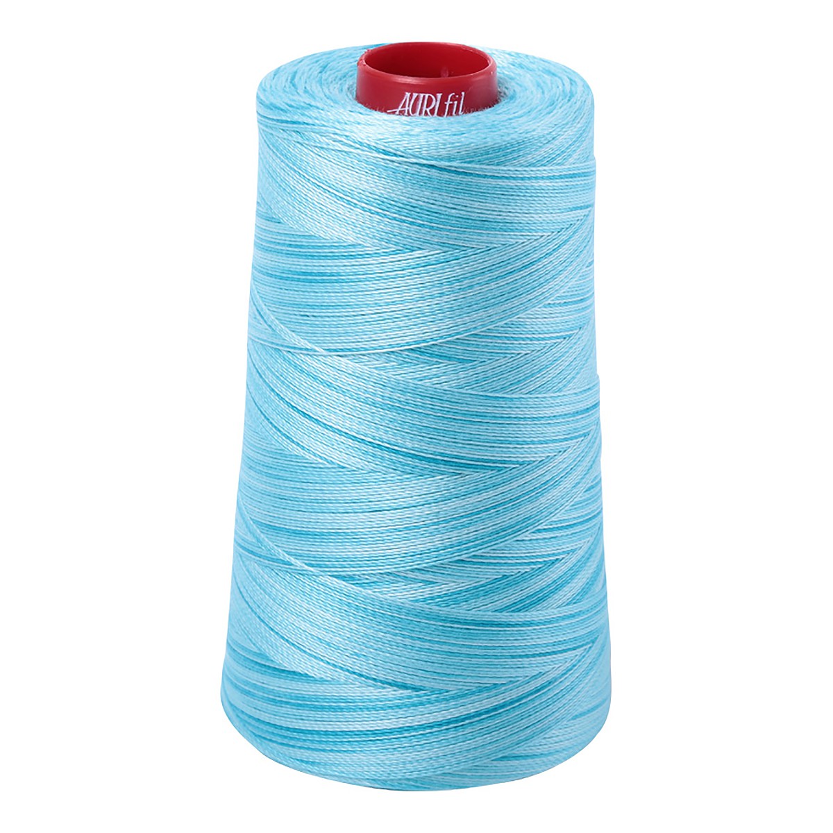 Mako Cotton Embroidery Thread 12wt 1931yd Variegated Baby Blue Eyes